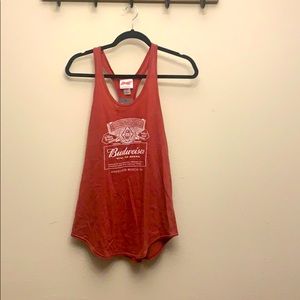 Racerback Budweiser Tank
